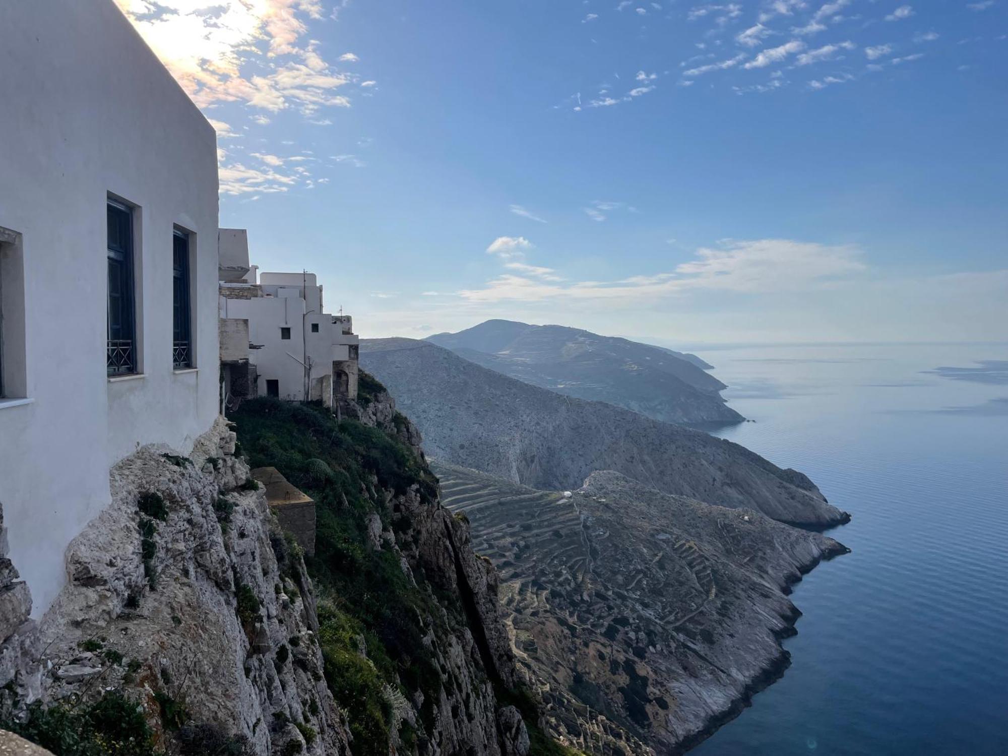 Вилла Folegandros-Cliffhouse Экстерьер фото