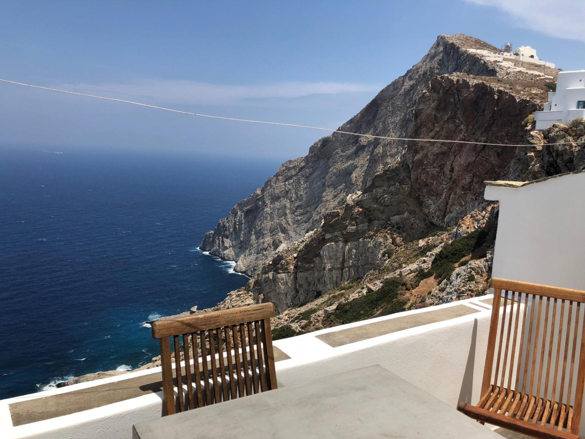 Вилла Folegandros-Cliffhouse Экстерьер фото