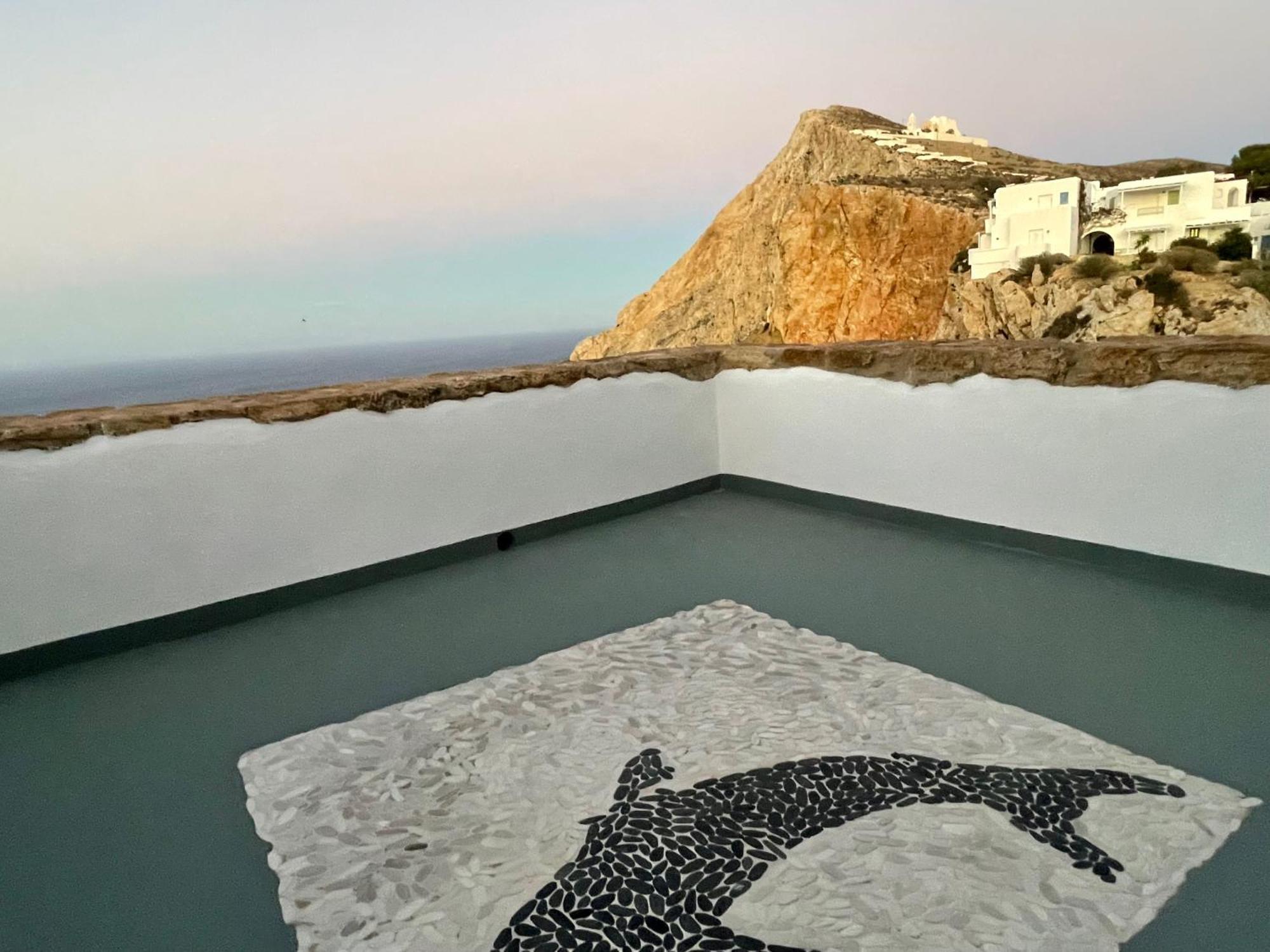 Вилла Folegandros-Cliffhouse Экстерьер фото
