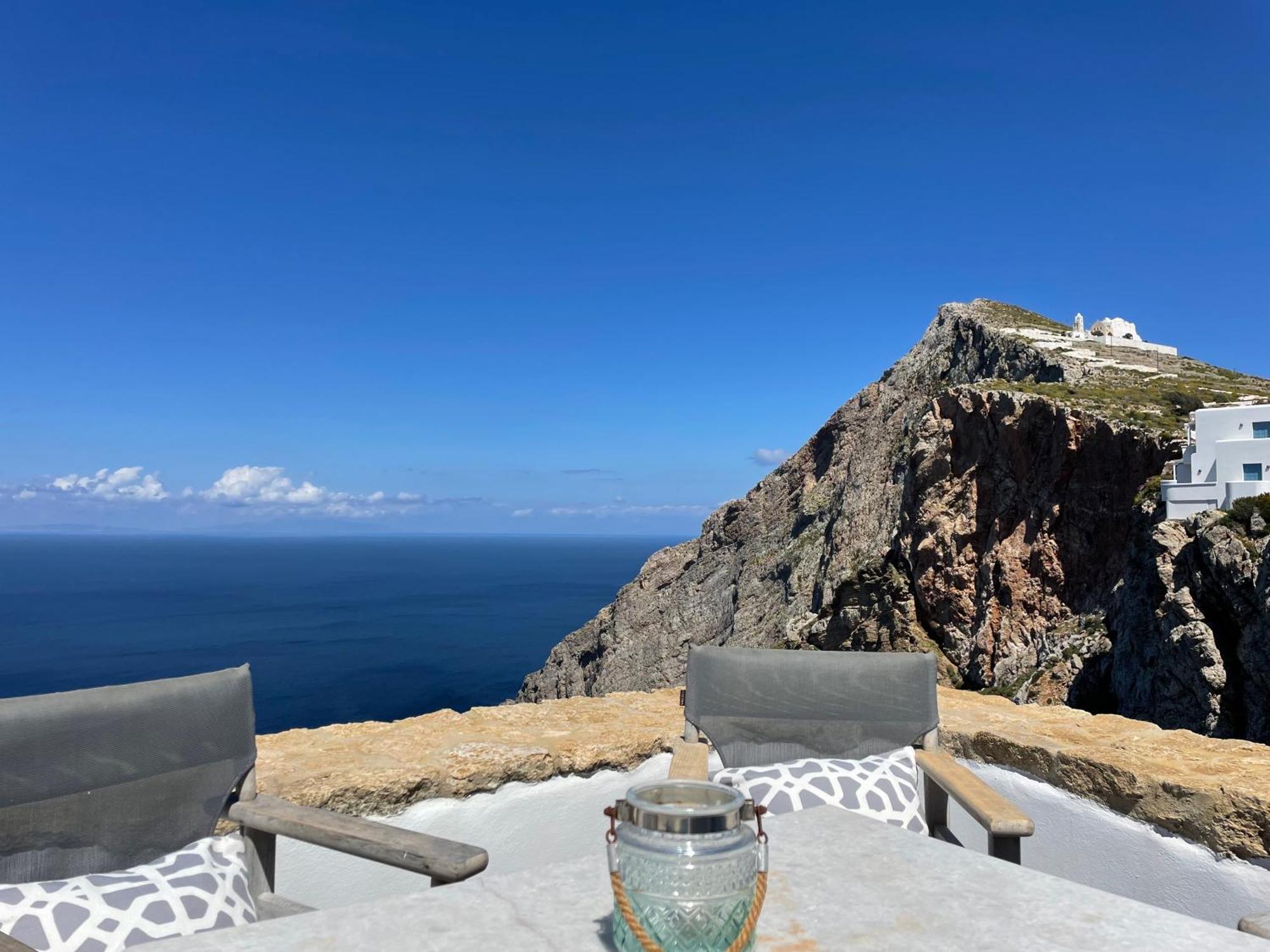 Вилла Folegandros-Cliffhouse Экстерьер фото